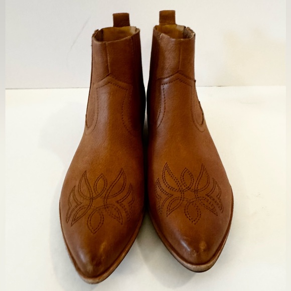 Kork-Ease Prairie Western Leather Booties - Picture 5 of 13